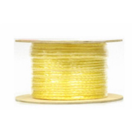 MIBRO GROUP 0.37 in. x 400 ft. Yellow Braided Polypropylene Rope 235083